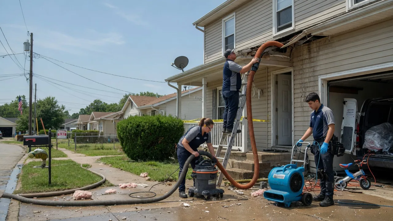 Water Damage Restoration in Francisco, IN near me